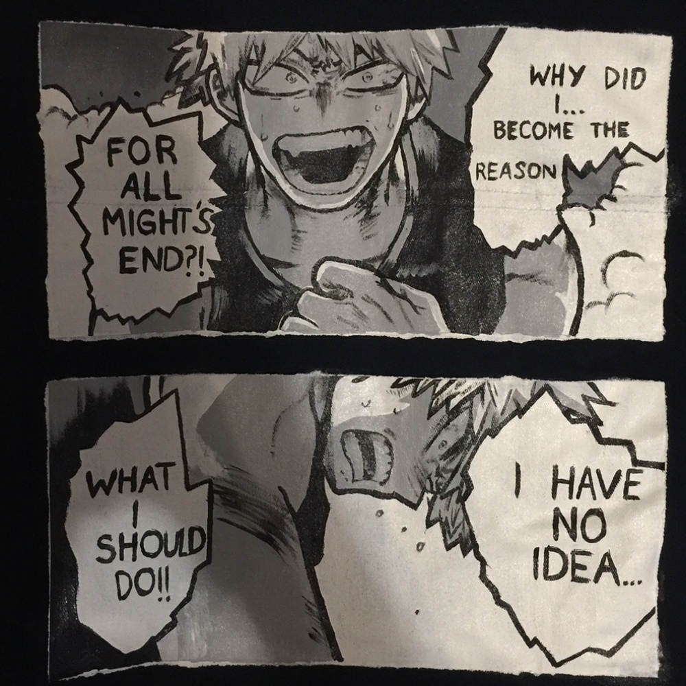 Hand-painted My Hero Academia Bakugo Jacket